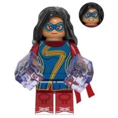 Boneco Blocos De Montar Ms. Marvel