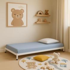 Cama Auxiliar Para Quarto Solteiro Com Rodízios