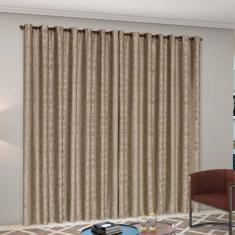 Cortina Atena 3m x 2,80m Jacquard Semi Blackout - Paulo Cezar Enxovais