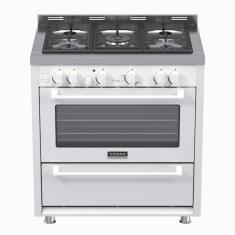 Fogao a Gas 5 Bocas Venax Temis Branco 127V