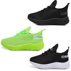 Tênis Masculino Infantil Esporte Confortável Kit 3 Peças-Masculino