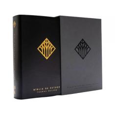 Livro - Bíblia de estudo Thomas Nelson, NVI, Capa luxo preta, Leitura 