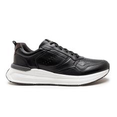 Tenis Democrata Denim Brad Ultra Light Couro 527101-Masculino
