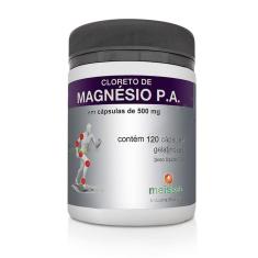 Cloreto de Magnésio P.A. -120 Cápsulas de 500 mg -Meissen