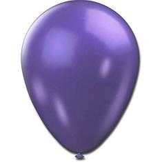 Balao Metalizado N.090 Roxo - Pacote Com 25, São Roque