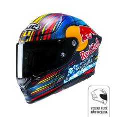 Capacete Hjc Rpha 1 Red Bull Jerez Azul Vermelho Amarelo  58 [F016]