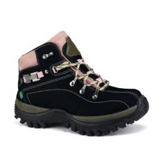Tênis Feminino Botinha Confortavel Cores Variadas 100 - Dragxter, Pret