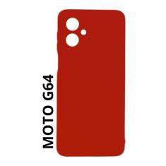 Capa Case + Película Vidro 3D Compatível Motorola Moto G64 - DB, Verme
