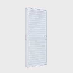 Porta de Aço de Giro 215x85cm Laminada Riobras