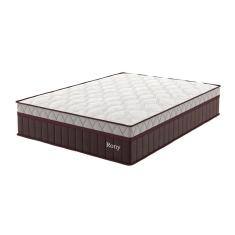 Colchão Queen Mola Ensacada 32cmx188cmx138cm Rony Yescasa Marrom