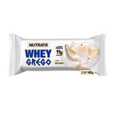 Whey Grego Bar (40g) - Sabor: Beijinho de Coco - Nutrata