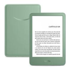 Kindle 11ª Geração Amazon 2024, Verde, Luz Frontal Ajustável, Wi-Fi, 16GB - B0cp31qs6r