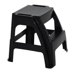 Banqueta Escalera Tramontina Paiva em Polipropileno Preto, Preto