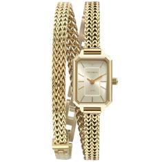 Relógio Feminino 5Y20IV-1X Analógico com Pulseira de Aço Inox Dourado Technos
