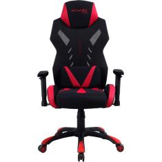 Cadeira Gamer MX13 Giratoria Preto/Vermelho - MYMAX
