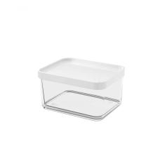 Pote Clear Grande 13,1 X 16,7 X 8,5 Cm 280 Ml Branco Coza