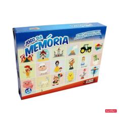 Jogo da Memória de Madeira Dinoussauros 24Pças Aquarela