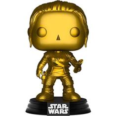 Funko exclusivo POP Star Wars: Rey (ouro metálico)
