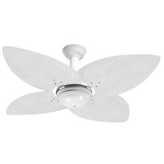 Ventilador de Teto Office Jet Aspen Venti-Delta Branco Rattan Branca 220V