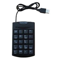 Teclado Numerico com Fio USB Preto Multilaser TC229