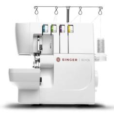 Máquina Overloque S0105 - Singer, Branco, 220V