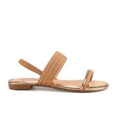 Sandália Feminina Mississipi Rasteira Tiras, Rosê, 38