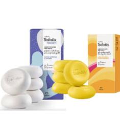 Kit 2  Caixas de Sabonete Natura Todo dia 10 Unidades, Limão siciliano