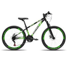 Bicicleta aro 26 Freeride Infantil PRO X 21 Velocidades Freio a Disco Vzan Vmaxx