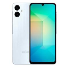 Smartphone Samsung Galaxy A06 Tela 6.7 Camera Dupla 4GB RAM 128GB Branco