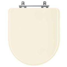 Assento Sanitário Poliéster Luna Palha (Bege Claro) para vaso Icasa - 