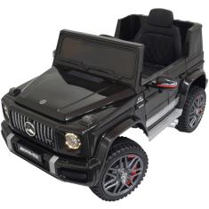 Mini Carro Elétrico Infantil Criança 12V Mercedes G63 Amg Controle Remoto Motorizado Brinqway BW-124