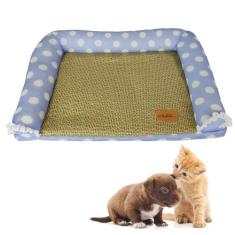 Cama Arranhador Gato Pet Felino Almofada Macia Esteira Resistente Lava