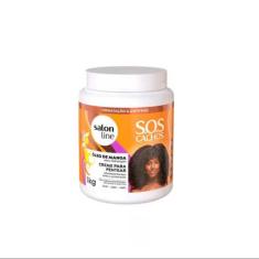 Creme de Pentear Sos Cachos ÓLEO de Manga Salon Line 1KG