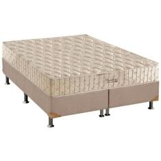 Cama Box Queen: Colchão Molas Anjos Hotelaria Superlastic Hotel + Base