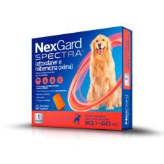 Antiparasitário NexGard Spectra para Cães de 30,1 kg a 60 kg com 1 Tab