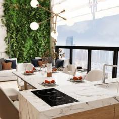 Cooktop de indução c/ 2 Zonas FSM 302 Display Touch 28x51 - 220V