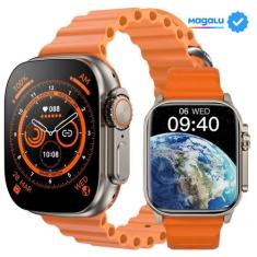 Relógio Inteligente S9 Ultra 2024  NFC, Smartwatch Android e iOS  Masc