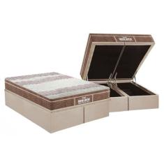 Cama Box Baú Queen: Colchão Espuma Probel D33 / EP Guarda Costas PróIn