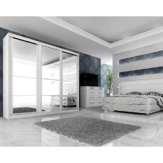 Guarda Roupa Casal Sevilha C/ 3 Esp