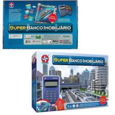 Jogo Super Banco Imobiliário Tabuleiro - Estrela - Shop Coopera