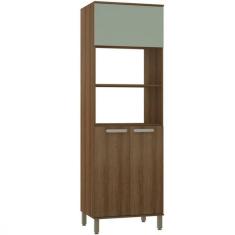 Paneleiro 3 Portas com 2 Nichos Para Forno Luciane Fabi