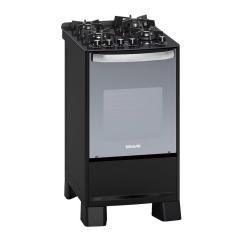 Fogão Suggar Master Grill 4 Queimadores Preto FGVMTG411PT Bivolt