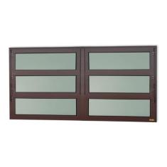 Janela de Alumínio Basculante 2 Seções 60x150cm Vidro Mini Boreal Elit