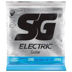 Encordoamento Para Guitarra SG 012 6668 + Mi Extra E Palheta - Izzo