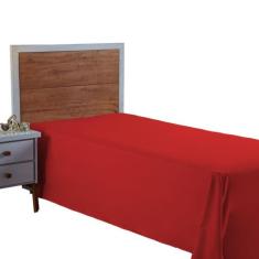 Lençol Cama Box Solteiro 400 Fios Sem Elástico Virol Toque Extra Macio