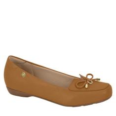 Sapato Feminino Mocassim Ortopédico Modare Conforto 7016461, Camel nap