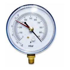 Vacuômetro Analógico Refrigeração Rosca 1/8 NPT - EOS