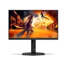 Monitor Gamer AOC 27", Full HD, 180Hz, 0.5ms, IPS, DisplayPort e HDMI, Ajuste de Altura, Preto - 27G4/P