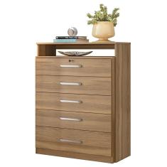 Cômoda Demóbile Triunfo Com 5 Gavetas Amendola Touch