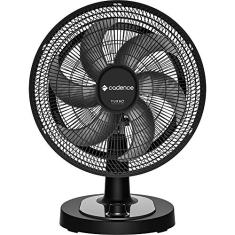 Ventilador Cadence Turbo Conforto Black - 220V